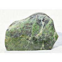 2014 Gramm Natürlicher Selbst Stehender Nephrit Jade Polierter Stein von mussaminerals