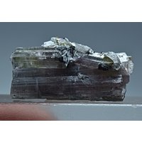 39 Karat Natürliche Einzigartige Bi Farbe Turmalin Kristall von mussaminerals