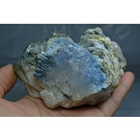 812 Gramm Riesiger Transparenter Vorobyevit Beryll Kristall Mit Turmalinquarz & Albite von mussaminerals