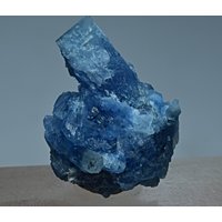 Einzigartige Tiefblaue Farbe Ungewöhnliche Vorobyevit Beryl Rosterit Kristall 19 Karat von mussaminerals