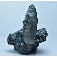 Natürlicher Bergkristall Auf Turmalin Kristall Bund 61 Karat von mussaminerals