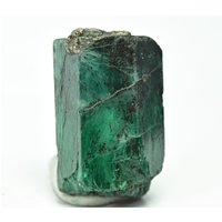 Natürlicher Smaragd Kristall Kombiniert Mit Pyrit 9, 40 Karat von mussaminerals