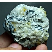 Riesiger 284 Karat Seltener Vorobyevit Beryll Rosterit Kristalle Cluster in Matrix von mussaminerals