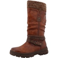 Mustang Shoes Winterstiefel "Tabitha" Stiefel mit Zierriemchen und Blockabsatz von mustang shoes