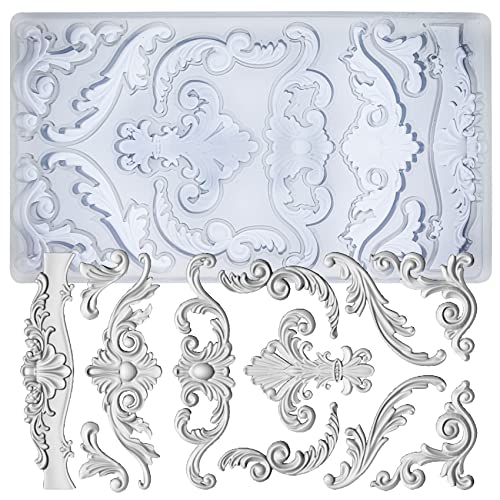 Antike Silikonformen Kuchendeko roemisches Relief Retro Schriftrolle Rand Antike Silikonformen Kuchendeko roemisches Relief Retro Schriftrolle Rand von musykrafties