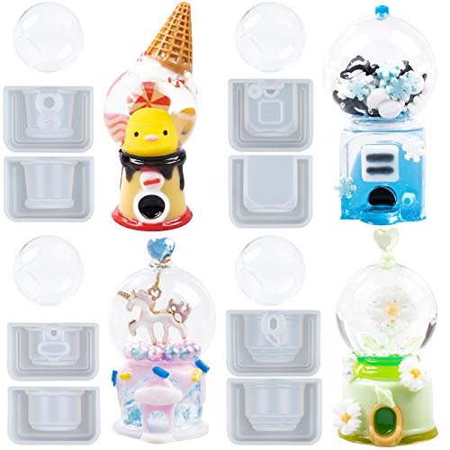 3D-Gumball-Maschine, Epoxid-Gussformen-Set, Harz-Shaker, Charms, 22,9 cm 3D-Gumball-Maschine, Epoxid-Gussformen-Set, Harz-Shaker, Charms, 22,9 cm von musykrafties