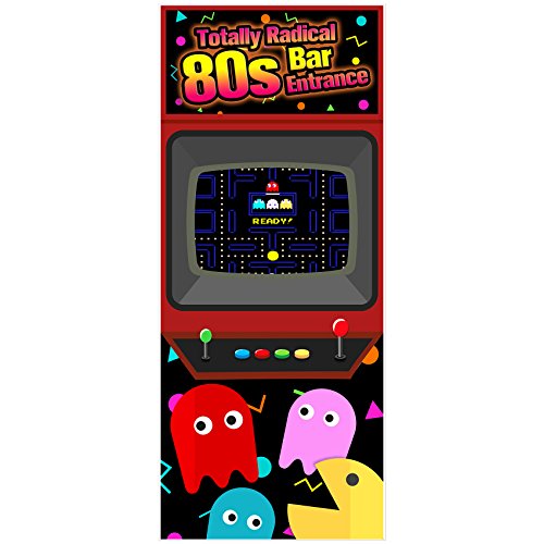 Musykrafties Totally Radical 80's Bar Eingangstürabdeckung, 183 x 76 cm Musykrafties Totally Radical 80's Bar Eingangstürabdeckung, 183 x 76 cm von musykrafties