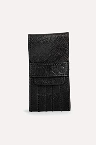 muud Eva handgefertigtes Lederetui für Nadeln Black von Universal Yarn