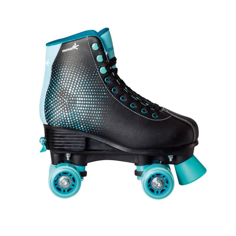 Muuwmi Rollschuh Disco Türkis Gr. 35-38 ABEC 5 Kugellager Hochwertiges Kunstleder Fersen- und Zehenkappenverstärkung Muuwmi Rollschuh Disco Türkis Gr. 35-38 ABEC 5 Kugellager Hochwertiges Kunstleder Fersen- und Zehenkappenverstärkung von muuwmi