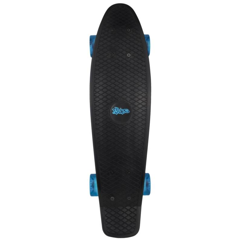 Muuwmi Skateboard Fun Schwarz Deck 57x15cm Rutschfest ABEC5 PU-Rollen 60x45mm Muuwmi Skateboard Fun Schwarz Deck 57x15cm Rutschfest ABEC5 PU-Rollen 60x45mm von muuwmi