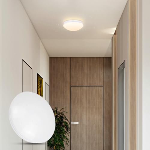muyuua Deckenlampe LED Deckenleuchte Schlafzimmer - Sternenhimmel Lampe 5W 3000K Schlafzimmerlampe Ø16.5CM Deckenbeleuchtung Rund Warmweiß Flurlampe Kinderzimmerlampe für Wohnzimmer Küche Flur Büro muyuua Deckenlampe LED Deckenleuchte Schlafzimmer - Sternenhimmel Lampe 5W 3000K Schlafzimmerlampe Ø16.5CM Deckenbeleuchtung Rund Warmweiß Flurlampe Kinderzimmerlampe für Wohnzimmer Küche Flur Büro von muyuua