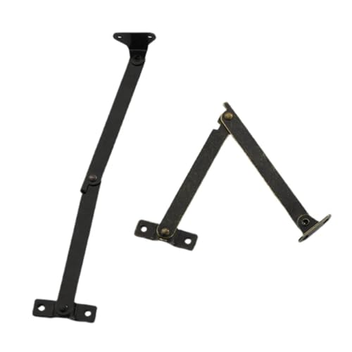 Deckelscharniere in Antik-Bronze, dekorative Box und Möbelbeschläge, Schwarz, 2 Stück Deckelscharniere in Antik-Bronze, dekorative Box und Möbelbeschläge, Schwarz, 2 Stück von muzoira