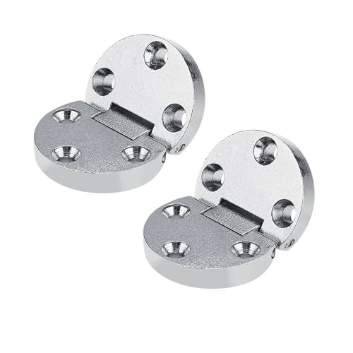 Klapptischscharniere aus Zinklegierung – selbsttragende Klappen-Hardware, 2 Stück Klapptischscharniere aus Zinklegierung – selbsttragende Klappen-Hardware, 2 Stück von muzoira