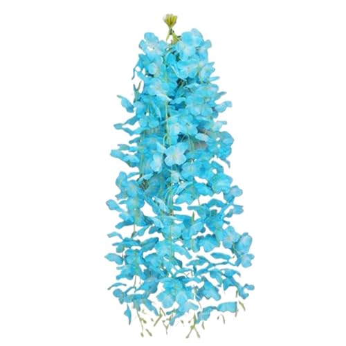 Künstliche Glyzinienranken, hängende Girlanden für Zuhause, Garten, Hochzeit, Wanddekoration, 60 cm, Blau, 20 Stück, 10/20 Stück Künstliche Glyzinienranken, hängende Girlanden für Zuhause, Garten, Hochzeit, Wanddekoration, 60 cm, Blau, 20 Stück, 10/20 Stück von muzoira