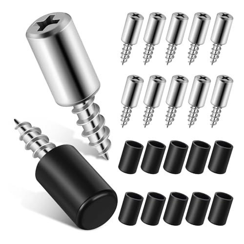 Robuste Regalschraubstifte, Eisen, höhenverstellbar, für Schrank und Küchenregal, 20 Stück Robuste Regalschraubstifte, Eisen, höhenverstellbar, für Schrank und Küchenregal, 20 Stück von muzoira