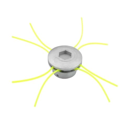 Universal-Aluminium-Trimmerkopf, 4 Schnüre, für Freischneider, Rasentrimmer (B) von muzoira