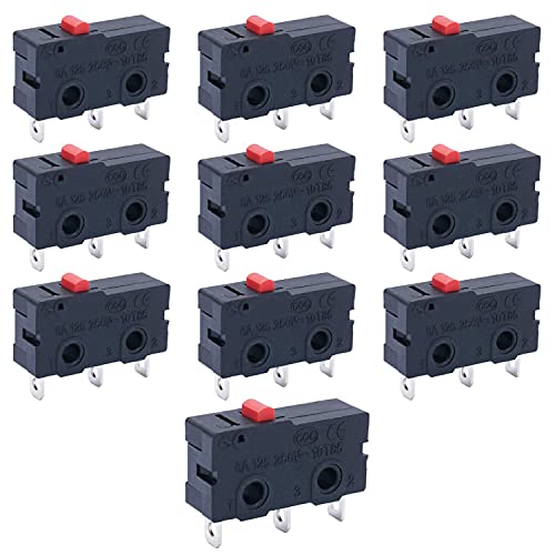 mxuteuk 10 Stücke Mikroschalter Endschalter SPDT 1NO 1NC 5A 125 250V AC Schnappknopf Typ 3 Pins Mini Micro Schalter Endschalter KW11-3Z01 mxuteuk 10 Stücke Mikroschalter Endschalter SPDT 1NO 1NC 5A 125 250V AC Schnappknopf Typ 3 Pins Mini Micro Schalter Endschalter KW11-3Z01 von mxuteuk