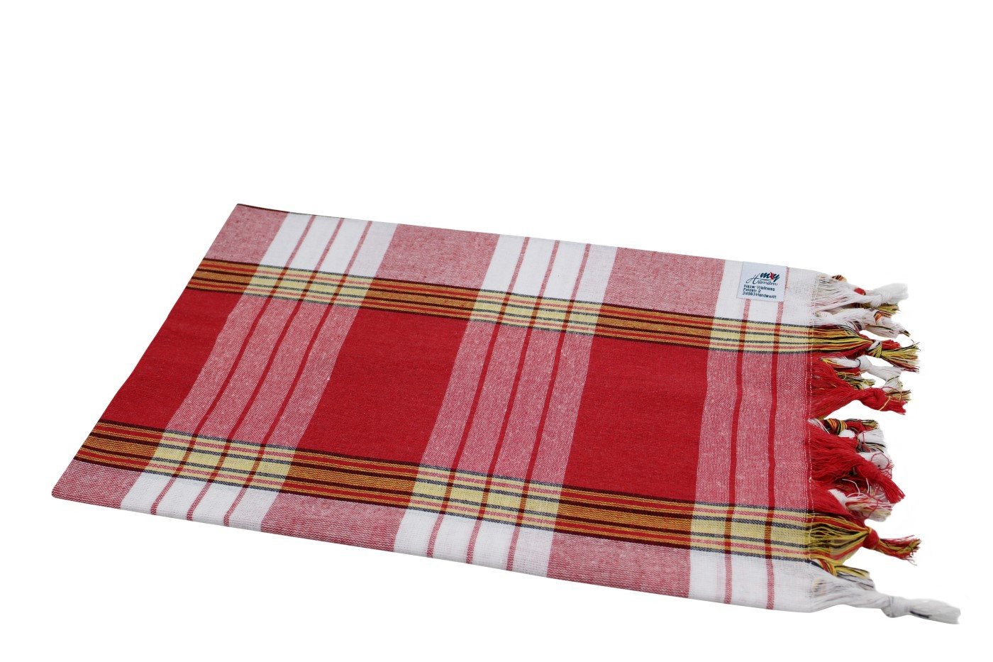 my Hamam Hamamtücher Hamamtuch kariert "Classic Style" - myHamam, in 4 Farben, Baumwolle, Polyester (1-St), Wellnesstuch, saugstark, pflegeleicht von my Hamam