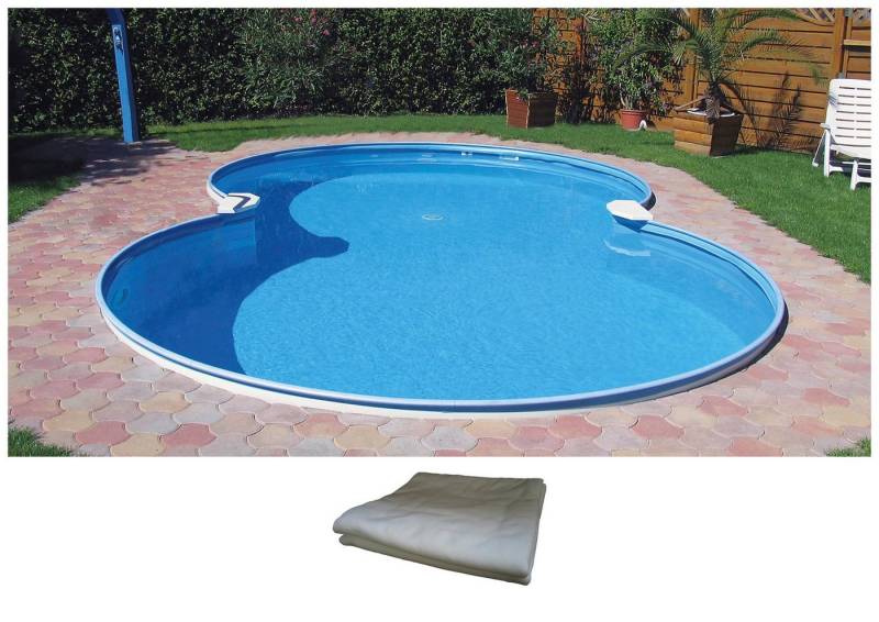 my POOL BWT Achtformpool SYDNEY 1 (Set, 2-tlg), für den Voll- und Teileinbau in versch. Größen von my POOL BWT
