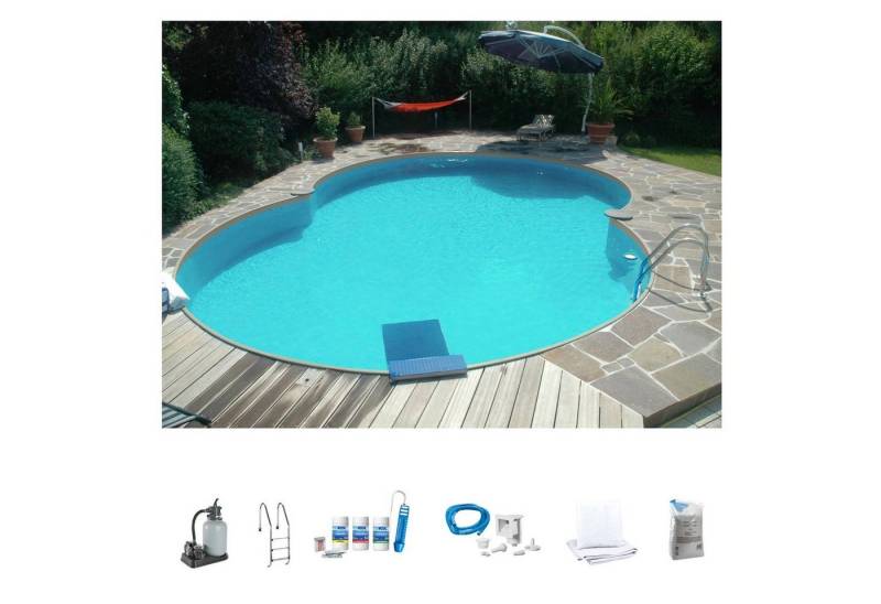 my POOL BWT Achtformpool SAMOA 3 (Komplett-Set, 7-tlg), in verschiedenen Größen erhältlich von my POOL BWT