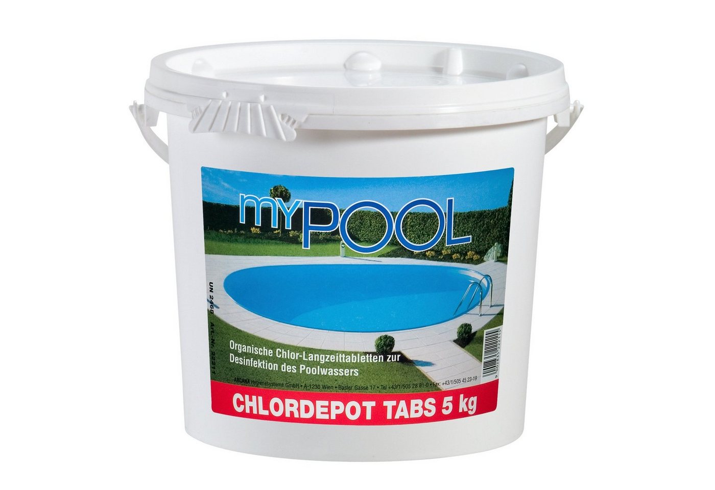 my POOL BWT Chlortabletten Chlordepot Tabs, 5 kg von my POOL BWT