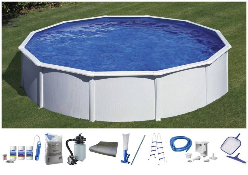 my POOL BWT Rundpool (Set), 10-tlg., mit breitem Handlauf, in versch. Größen von my POOL BWT