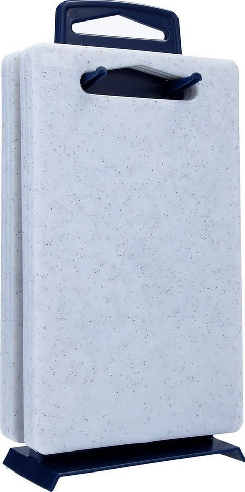 my basic Frühstücksbrett my basics Brettchenständer 7-teilig, Kunststoff, (7-St) von my basic