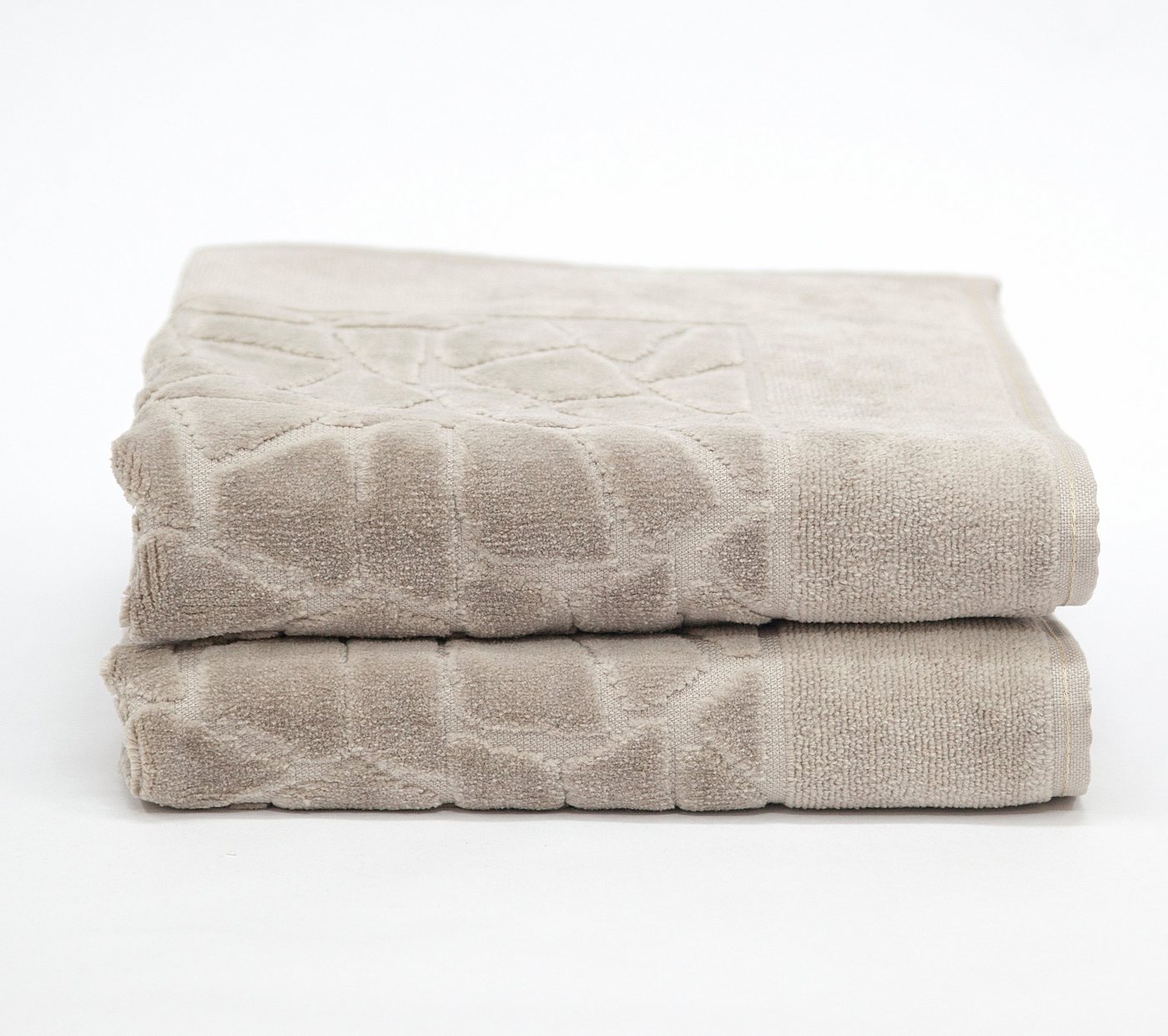 Badematte Stones" my cocooning, jacquard-gewebt, Oberfläche aus Velours, Baumwolle, modernes Design" von my cocooning