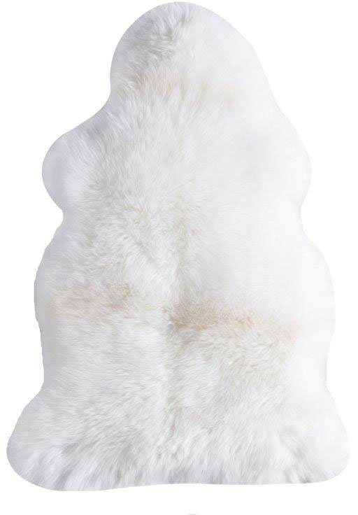 my home Fellteppich Mareile, rechteckig, Höhe: 50 mm, echtes Lammfell, Uni-Farben, besonders weich, echter Kuschelteppich von my home