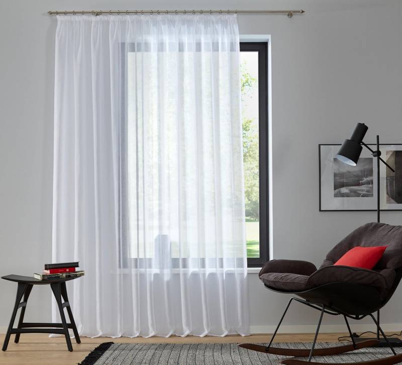 my home Gardine Dolly, Kräuselband (1 St), transparent, Bestseller, Store von my home