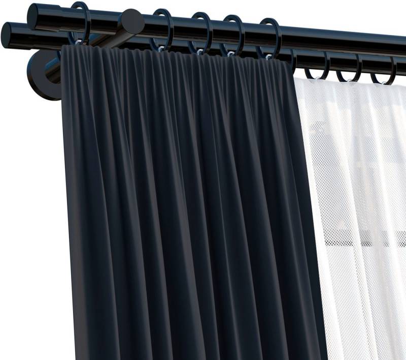 OTTO home Gardinenstange Tanbul, 2-läufig, Fixmaß, mit Bohren, verschraubt, Eisen OTTO home Gardinenstange Tanbul, 2-läufig, Fixmaß, mit Bohren, verschraubt, Eisen von OTTO home