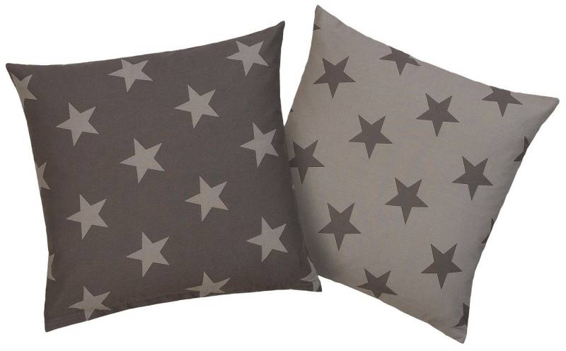Kissenbezüge Stella Kissenhülle mit Sternenmuster, in verschiedenen Größen, my home (2 Stück) von my home