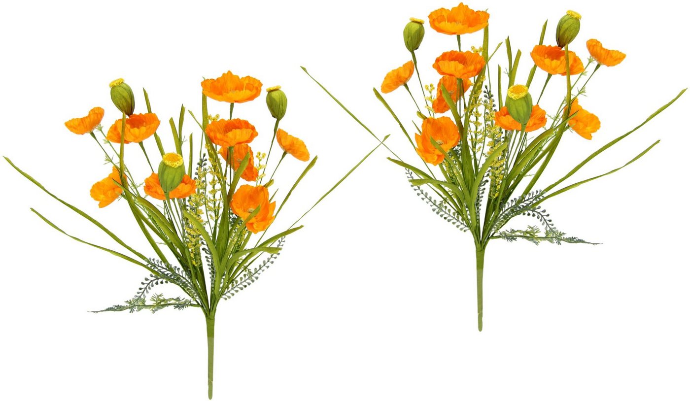 Kunstblume Mohnblumen, my home, Höhe 47 cm, 2er Set Kunstblume Mohnblumen, my home, Höhe 47 cm, 2er Set von my home