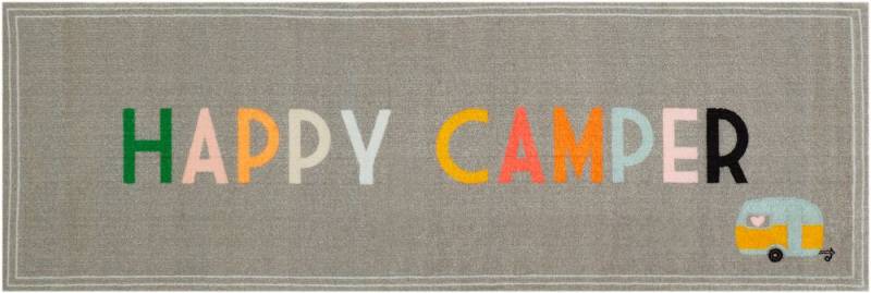 my home Läufer Camping, rechteckig, Höhe: 8,5 mm, mit Schriftzug, ideal für Camper & Wohnwagen, In- und Outdoor geeignet my home Läufer Camping, rechteckig, Höhe: 8,5 mm, mit Schriftzug, ideal für Camper & Wohnwagen, In- und Outdoor geeignet von my home