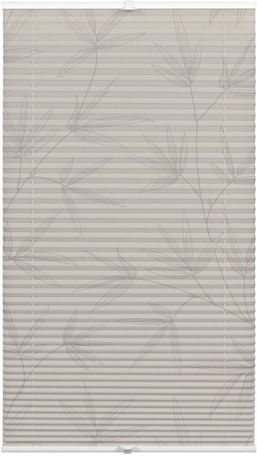 OTTO home Plissee Dekor Bamboo Moonbeam grau, blickdicht, ohne Bohren, verspannt, Klemmfix, Klemmträger mit Feststellschraube, blickdicht OTTO home Plissee Dekor Bamboo Moonbeam grau, blickdicht, ohne Bohren, verspannt, Klemmfix, Klemmträger mit Feststellschraube, blickdicht von OTTO home