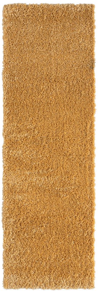 Teppich Banji, my home, rund, Höhe: 37 mm, Uni Farben, weich und flauschig, auch als rechteckig erhältlich von my home