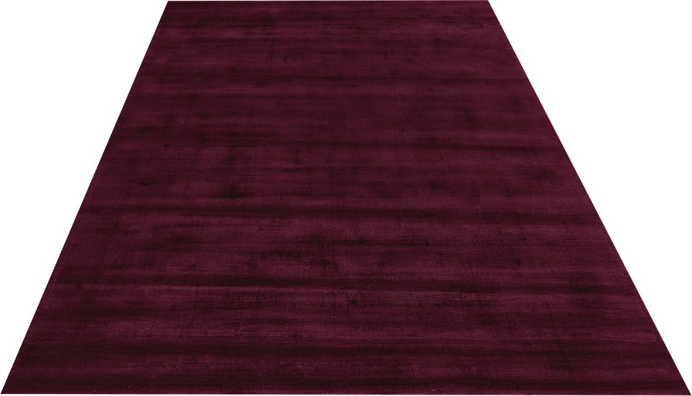 Teppich Shirley, handgewebter Viskose-Teppich, farblich changierend, my home, rechteckig, Höhe: 12 mm, Handweb Teppiche, Wohnzimmer, Schlafzimmer, Esszimmer von my home