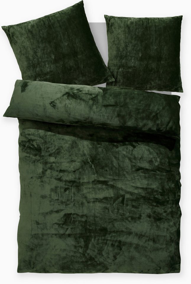 my home Bettwäsche Desner3, Microfaser, 3 teilig, Bettwäsche mit Reißverschluss, Cashmere-Touch, kuschelig & weich my home Bettwäsche Desner3, Microfaser, 3 teilig, Bettwäsche mit Reißverschluss, Cashmere-Touch, kuschelig & weich von my home