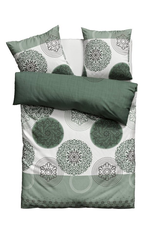 my home Bettwäsche Tesso in Gr. 135x200, 155x220 oder 200x200 cm, Linon, 3 teilig, Bettwäsche mit Ornamenten und in verschiedenen Qualitäten my home Bettwäsche Tesso in Gr. 135x200, 155x220 oder 200x200 cm, Linon, 3 teilig, Bettwäsche mit Ornamenten und in verschiedenen Qualitäten von my home