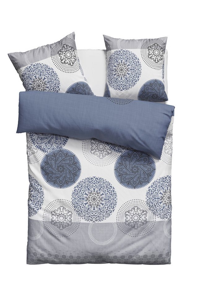 my home Bettwäsche Tesso in Gr. 135x200, 155x220 oder 200x200 cm, Linon, 3 teilig, Bettwäsche mit Ornamenten und in verschiedenen Qualitäten my home Bettwäsche Tesso in Gr. 135x200, 155x220 oder 200x200 cm, Linon, 3 teilig, Bettwäsche mit Ornamenten und in verschiedenen Qualitäten von my home