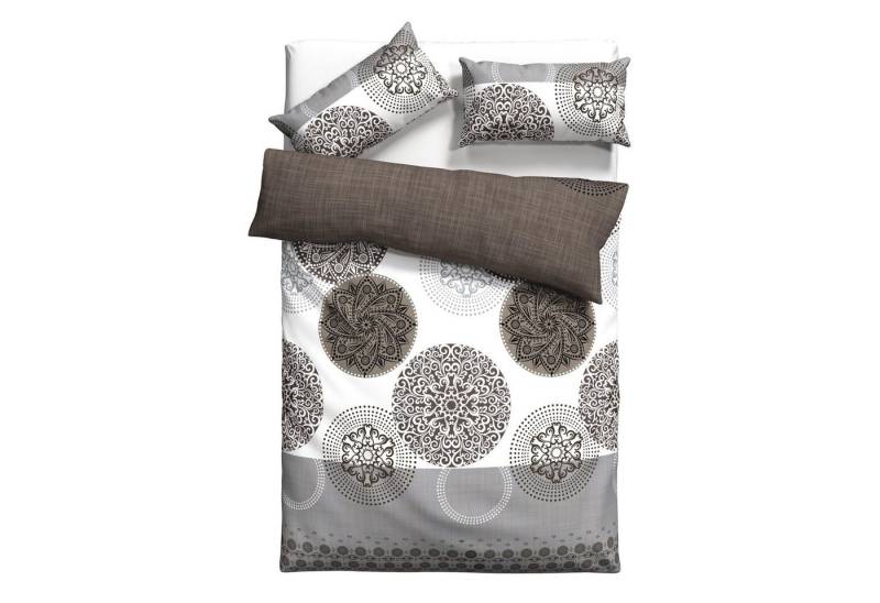 my home Bettwäsche Tesso in Gr. 135x200, 155x220 oder 200x200 cm, Polycotton recycelt, 2 teilig, Bettwäsche mit Ornamenten und in verschiedenen Qualitäten my home Bettwäsche Tesso in Gr. 135x200, 155x220 oder 200x200 cm, Polycotton recycelt, 2 teilig, Bettwäsche mit Ornamenten und in verschiedenen Qualitäten von my home