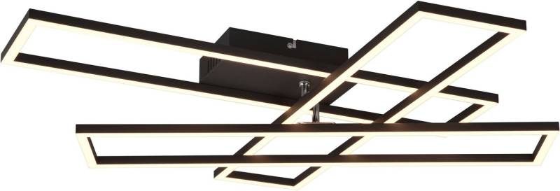my home LED Deckenleuchte CLAUDIA, Deckenlampe oder Wandlampe LED Module schwenkbar dimmbar CCT, CCT - über Fernbedienung, Dimmfunktion, Fernbedienung, Infrarot inkl., mehrere Helligkeitsstufen, LED fest integriert, warmweiß - kaltweiß, inkl Fernbedienung Lichtfarbe 2700-6500 Kelvin kalt- warmweiß 4600 Lm von my home