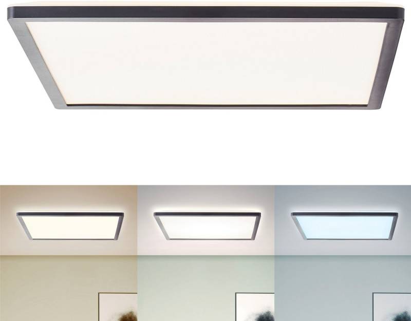 my home LED Deckenleuchte Enno, CCT - über Fernbedienung, LED fest integriert, warmweiß - kaltweiß, dimmbar, CCT Farbtemperatursteuerung, 2300 Lumen, inkl. Fernbedienung von my home