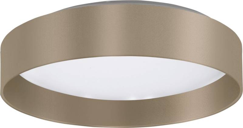 my home LED Deckenleuchte Juria, CCT - über Fernbedienung, LED fest integriert, Neutralweiß, Warmweiß, Deckenlampe Ø38 x H9 cm mit Textil-/Stoffschirm, CCT, Fernbedienung my home LED Deckenleuchte Juria, CCT - über Fernbedienung, LED fest integriert, Neutralweiß, Warmweiß, Deckenlampe Ø38 x H9 cm mit Textil-/Stoffschirm, CCT, Fernbedienung von my home