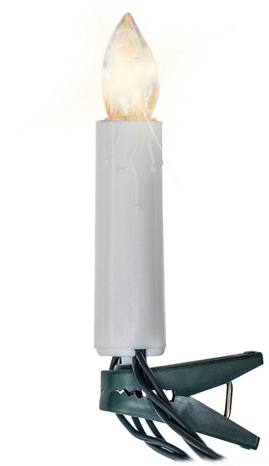 my home LED-Lichterkette Aluro, 50-flammig, LED-Christbaumkerzen 50LEDs my home LED-Lichterkette Aluro, 50-flammig, LED-Christbaumkerzen 50LEDs von my home