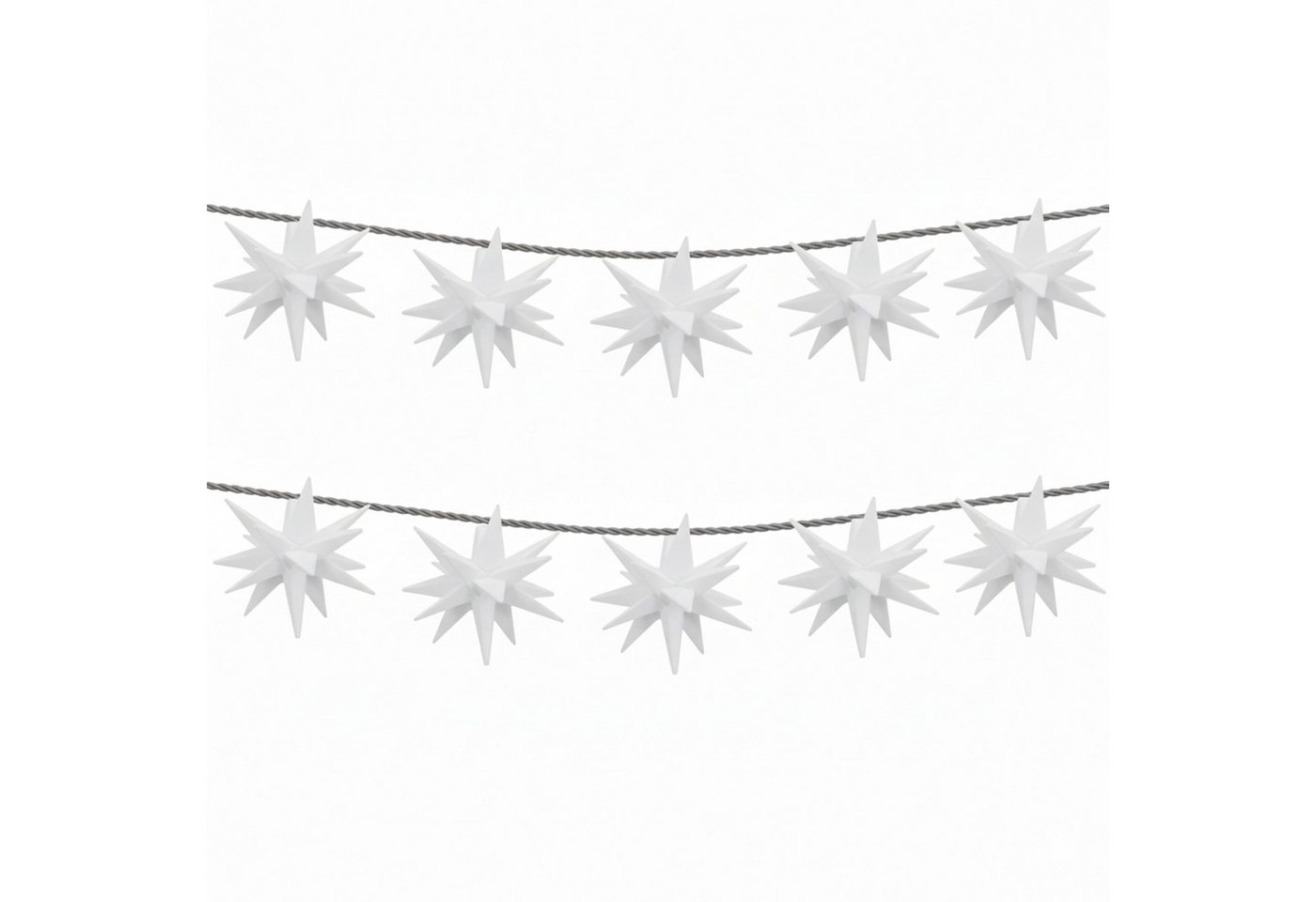 my home LED-Lichterkette Elvya, 10-flammig, 3D 10er Sternenlichterkette my home LED-Lichterkette Elvya, 10-flammig, 3D 10er Sternenlichterkette von my home