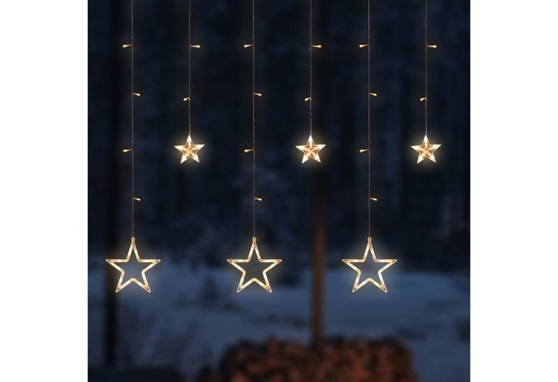 my home LED-Lichtervorhang Evara, 69-flammig, LED-Lichtervorhang 69 LEDs, 8 verschiedene Modi my home LED-Lichtervorhang Evara, 69-flammig, LED-Lichtervorhang 69 LEDs, 8 verschiedene Modi von my home