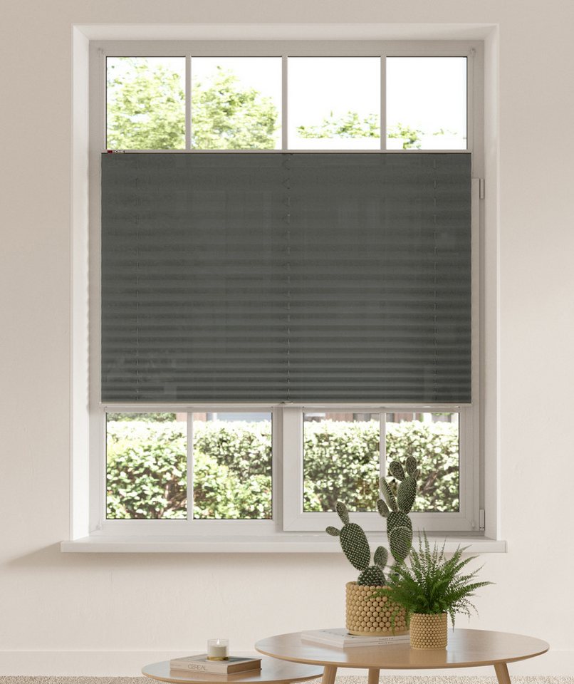 OTTO home Plissee DAHRA - in Crush-Optik, Lichtschutz, ohne Bohren, verspannt, Klemmfix, Fixmaß, Bestseller mit über 5500 4,5-Sterne-Bewertungen, Klemmträger OTTO home Plissee DAHRA - in Crush-Optik, Lichtschutz, ohne Bohren, verspannt, Klemmfix, Fixmaß, Bestseller mit über 5500 4,5-Sterne-Bewertungen, Klemmträger von OTTO home