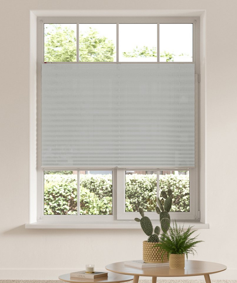 OTTO home Plissee DAHRA - in Crush-Optik, Lichtschutz, ohne Bohren, verspannt, Klemmfix, Fixmaß, Bestseller mit über 5500 4,5-Sterne-Bewertungen, Klemmträger OTTO home Plissee DAHRA - in Crush-Optik, Lichtschutz, ohne Bohren, verspannt, Klemmfix, Fixmaß, Bestseller mit über 5500 4,5-Sterne-Bewertungen, Klemmträger von OTTO home