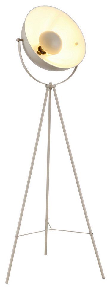 my home Stehlampe Ciel, ohne Leuchtmittel, E27, Stehleuchte sandfarben, indirektes Licht, standfestes Dreibein my home Stehlampe Ciel, ohne Leuchtmittel, E27, Stehleuchte sandfarben, indirektes Licht, standfestes Dreibein von my home